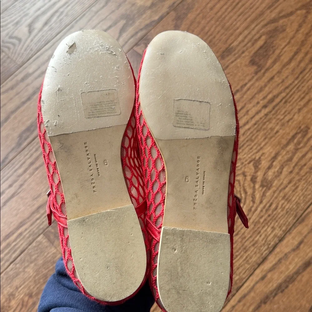 Freda Salvador Mesh Ballet Flats - Picture 3 of 3